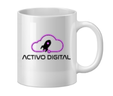 ☕ Mug Activo Digital – Ritual de Visionarios (Edición limitada Fundadores)